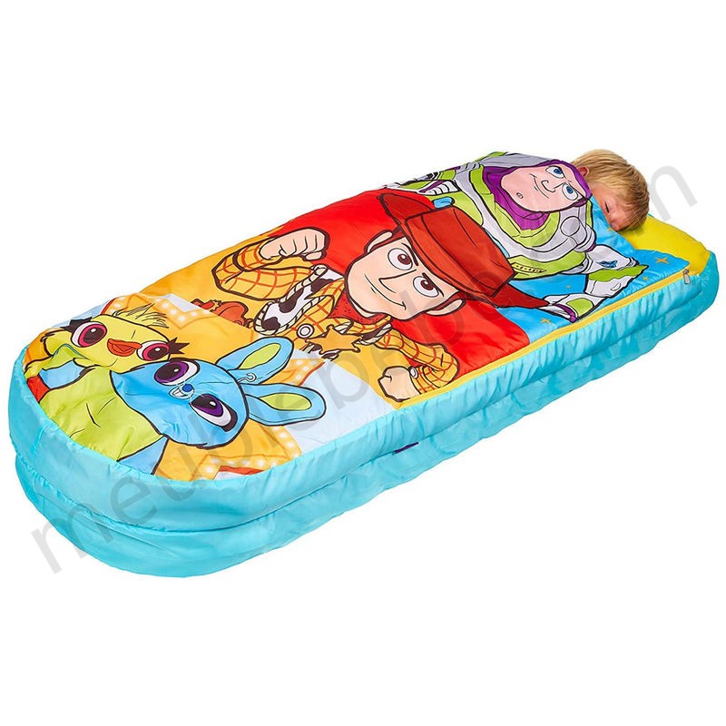 Lit junior lit gonflable pour enfants avec sac de couchage intégré - Dim : L.20 x l.62 x H.150 cm -PEGANE- ventes - -2