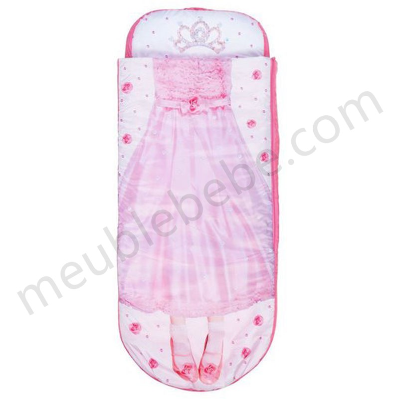 Lit gonflable pour enfant de couleur rose - Dim : H20 x L62 x P150 cm -PEGANE- ventes - -0