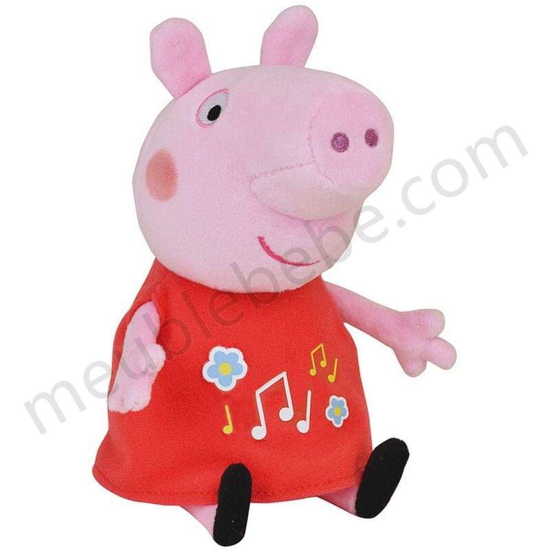 Peppa Pig PELUCHE MUSICALE H20 cm ventes - -3