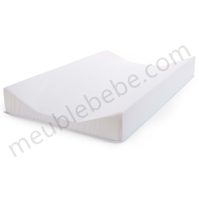 CHILDHOME Coussin à langer 70x43 cm PVC Blanc ventes - -2