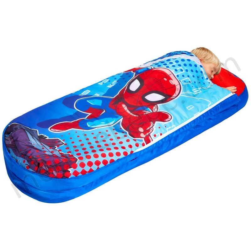 Lit gonflable d'appoint Disney Spiderman 150 x 62 x 20 cm ventes - -0