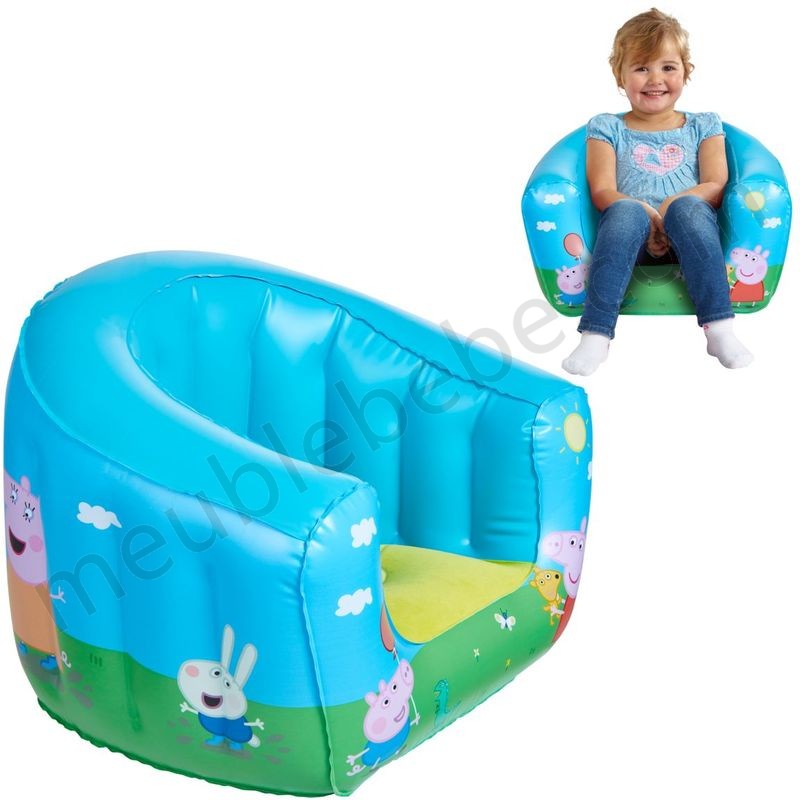 Fauteuil gonflable Peppa Pig ventes - -1