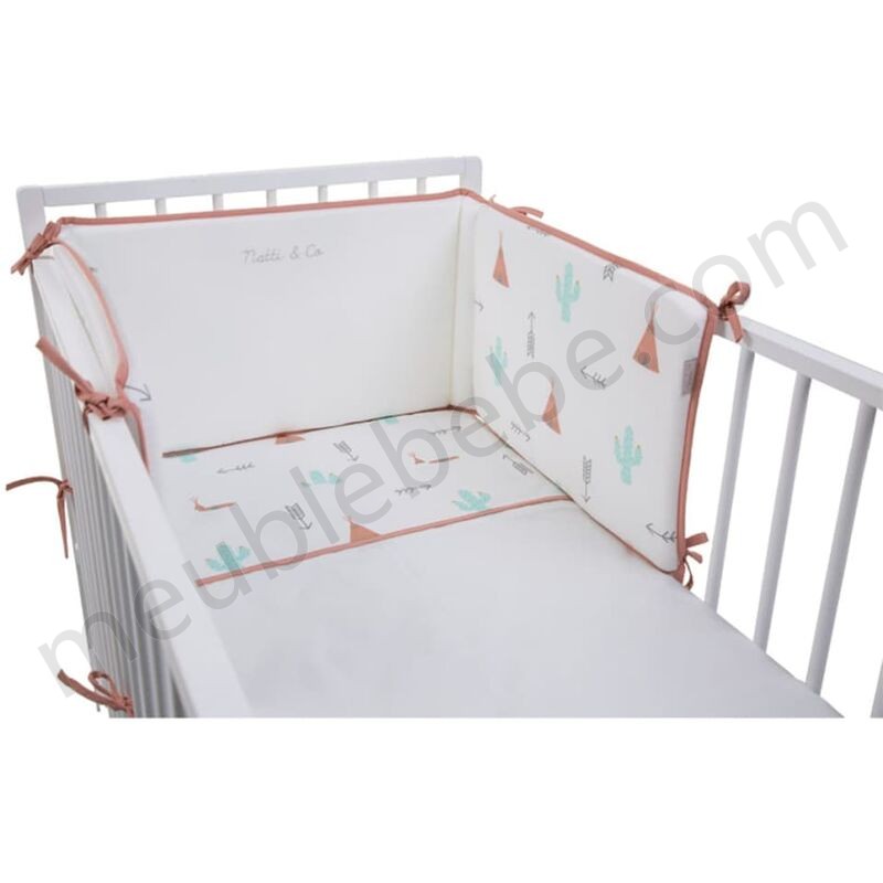 CHILDWOOD Protection de bord de lit Dreamy Tipi 35 x 170 cm CCBPDT en solde - -1