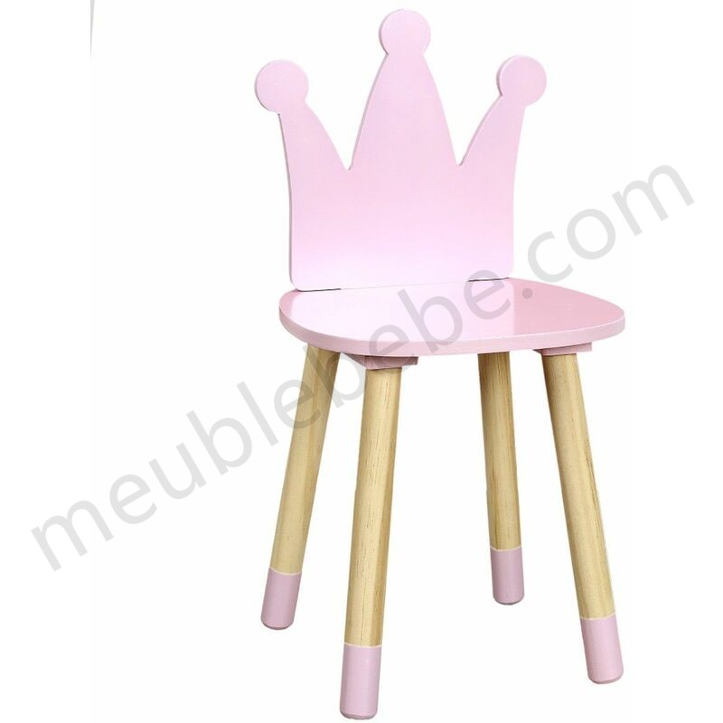 Chaise couronne rose - Rose ventes - -0