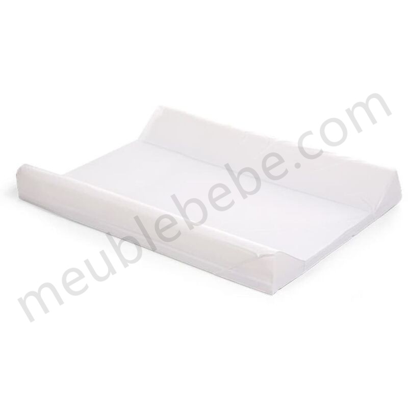 CHILDHOME Coussin à langer 70x43 cm PVC Blanc ventes - -1