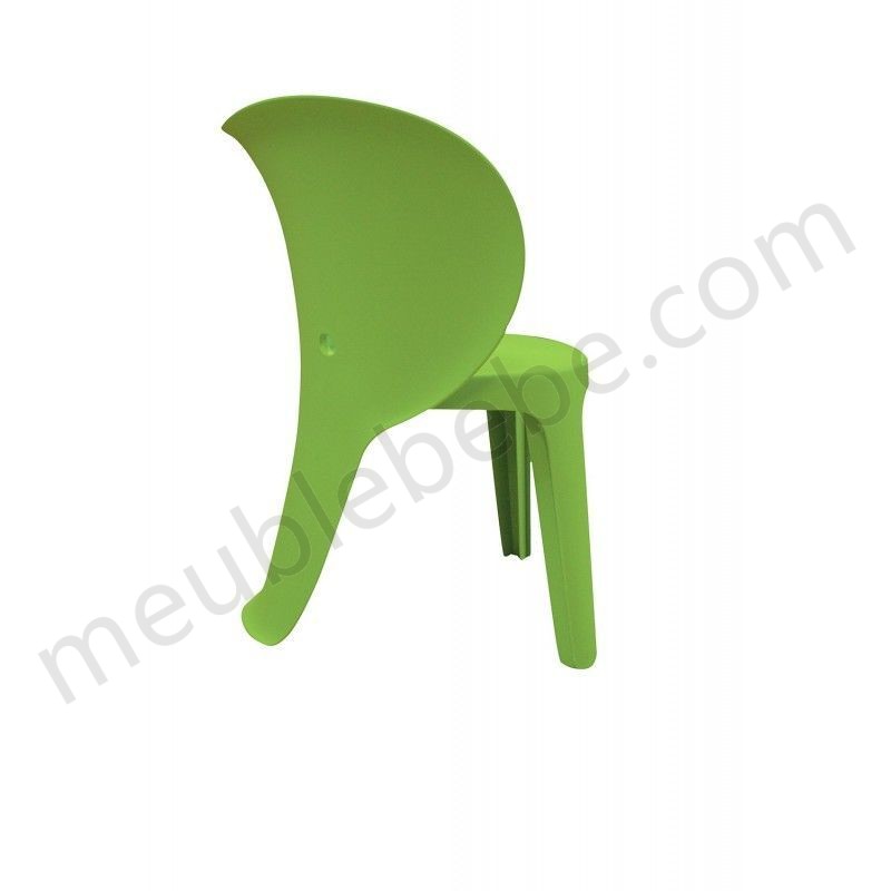 Chaise enfant vert - Elephanto vert - Vert ventes - -1
