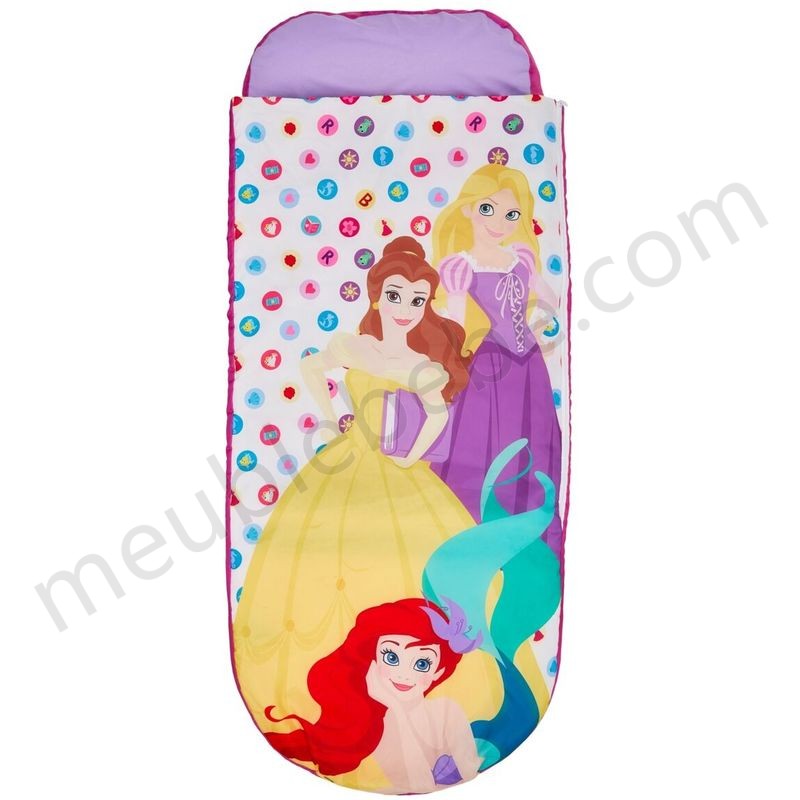 Lit gonflable avec duvet Princesses Disney ventes - -0