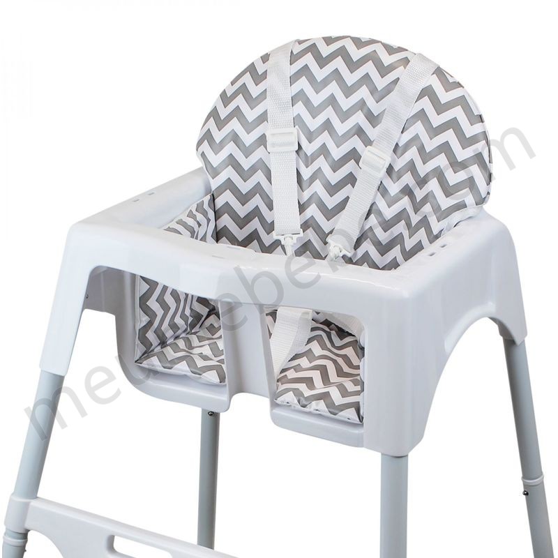 Housse d'assise pour chaise haute bébé enfant gamme Délice - Monsieur Bébé ventes - -4