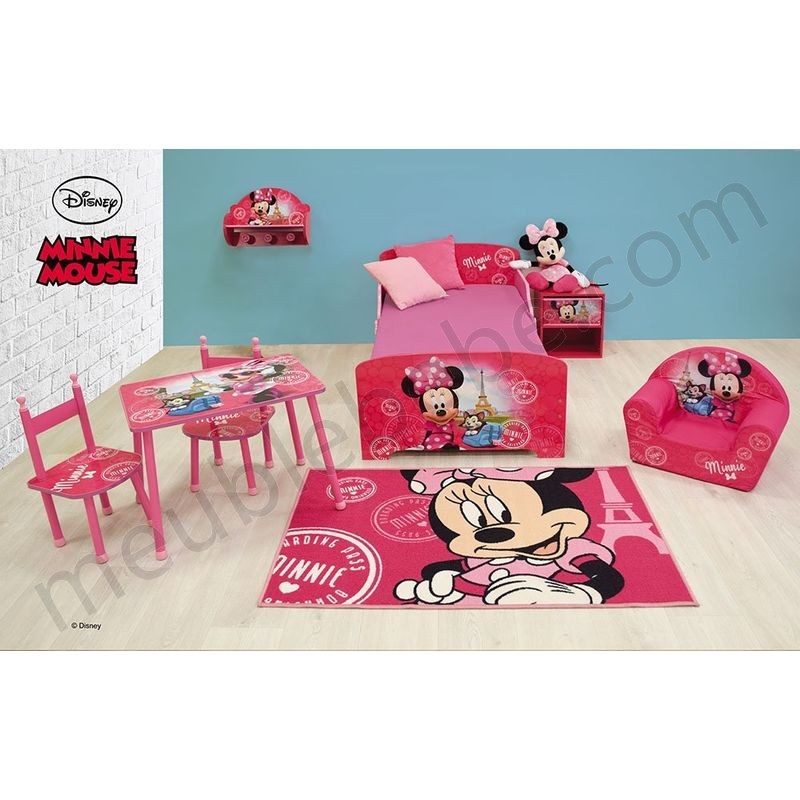 Table de chevet Minnie Mouse Disney en solde - -2