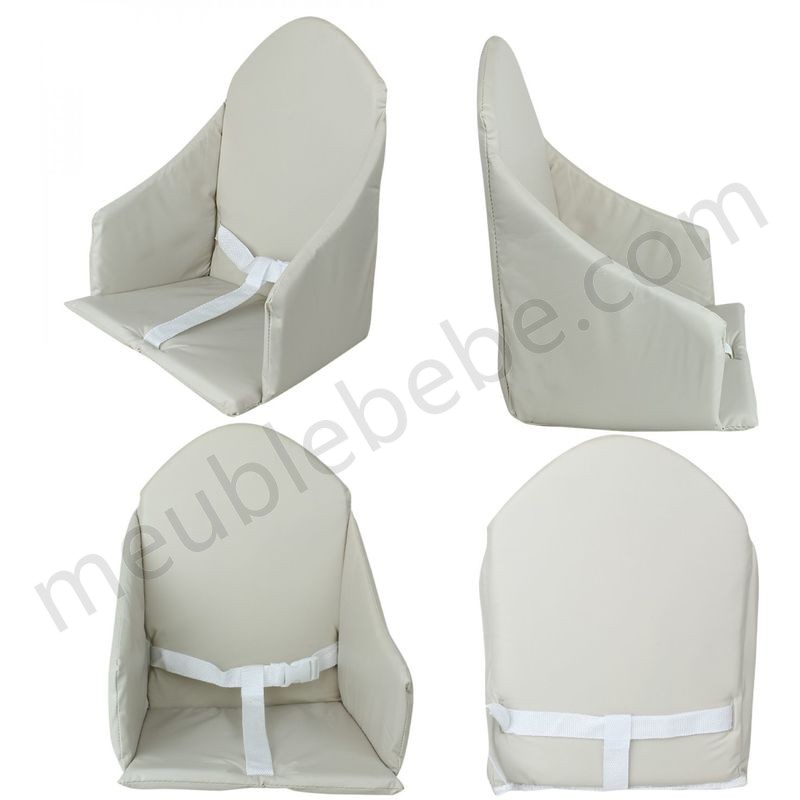 Coussin d'assise universel Miam avec harnais pour chaise haute bébé - Monsieur Bébé en solde - -4