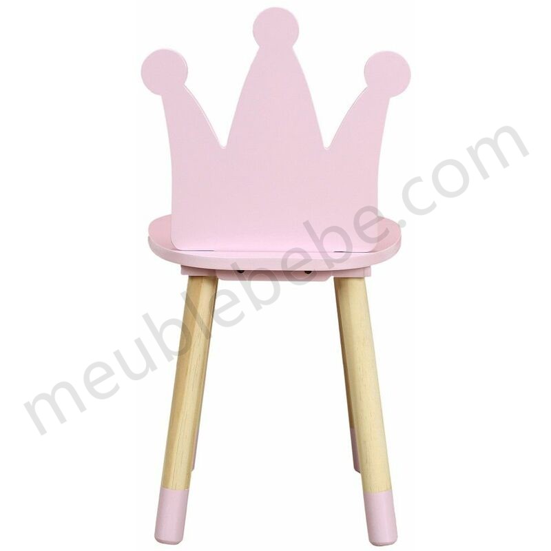 Chaise couronne rose - Rose ventes - -1