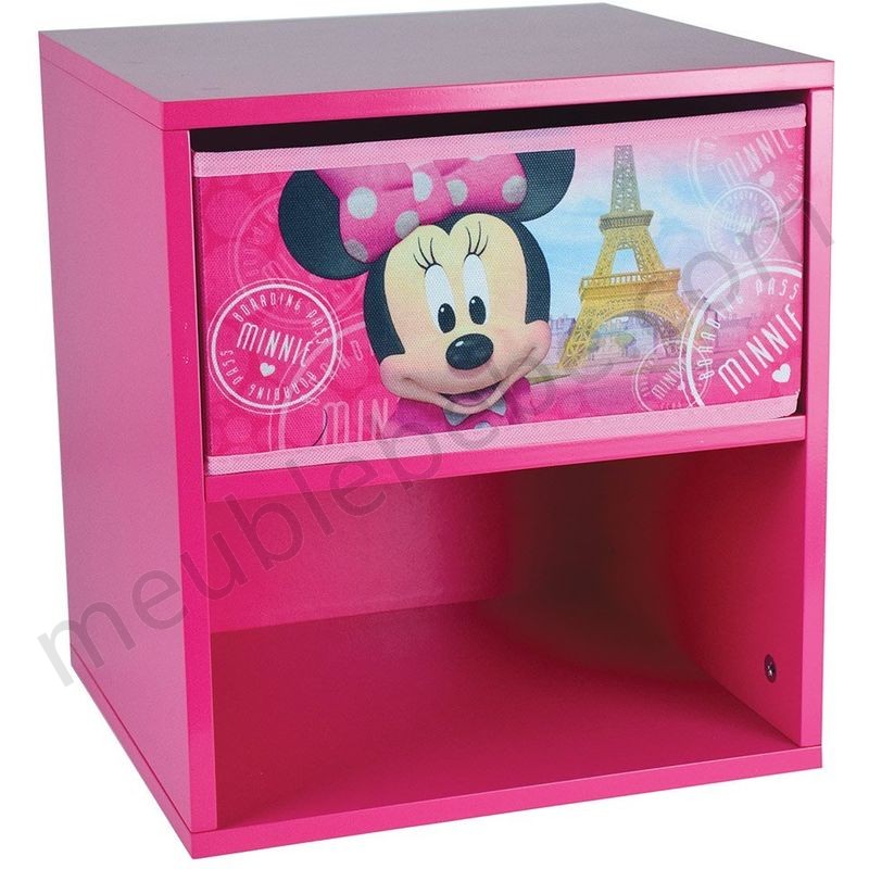 Table de chevet Minnie Mouse Disney en solde - -0