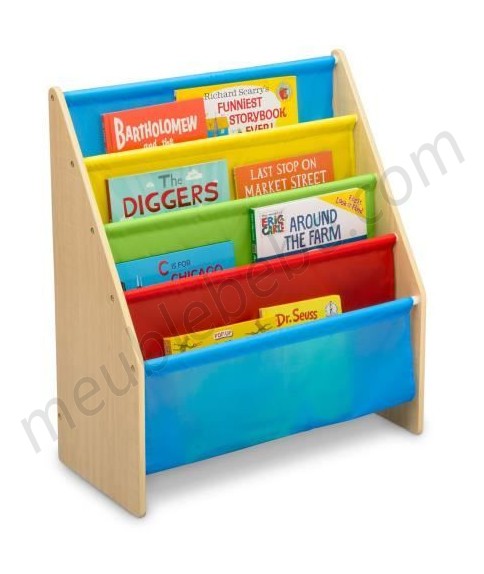 DELTA KIDS - rangement bibliotheque beige-multicilor ventes - -1