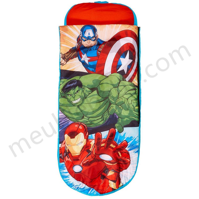 Lit gonflable pour enfants, motif Les Avengers - Dim : H20 x L62 x P150 cm -PEGANE- ventes - Lit gonflable pour enfants, motif Les Avengers - Dim : H20 x L62 x P150 cm -PEGANE- ventes