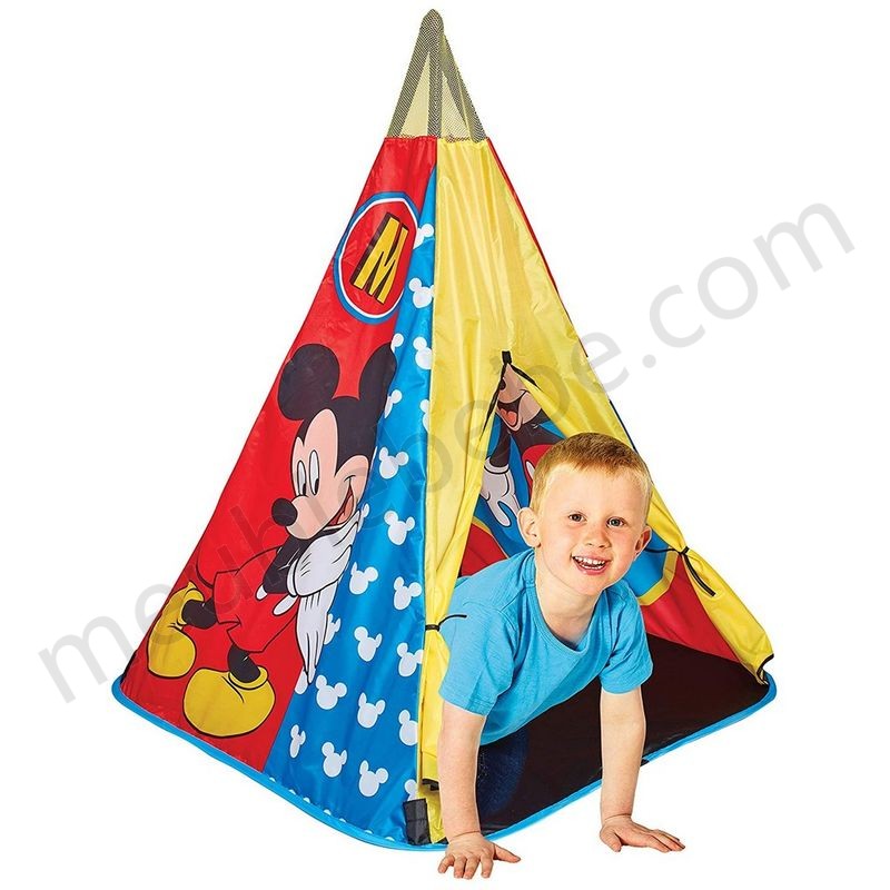 Tente de jeux Tipi garçon Mickey Mouse Disney en solde - Tente de jeux Tipi garçon Mickey Mouse Disney en solde