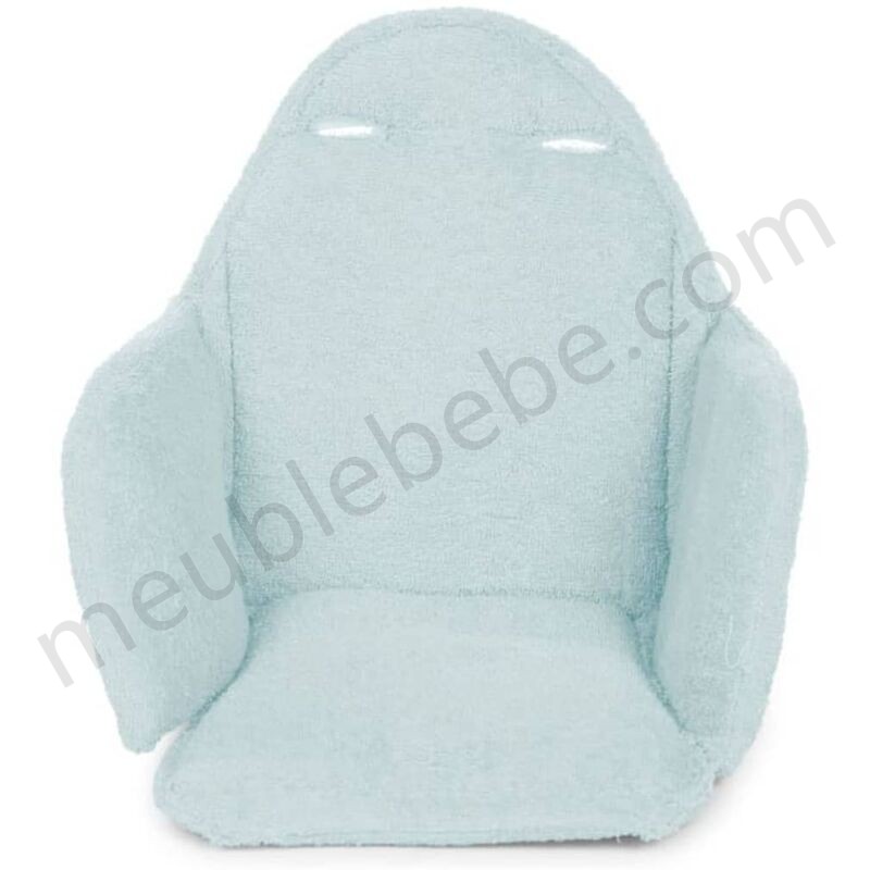 CHILDHOME Coussin de chaise haute Evolu Bleu menthe pastel en solde - CHILDHOME Coussin de chaise haute Evolu Bleu menthe pastel en solde