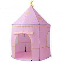 Tente pour enfant en forme de château Tente de jeu pour enfants Tente enfant de maison Princess rose en solde