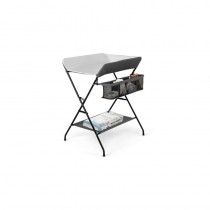 COSTWAY Table à Langer Bébé Pliante avec Panier de Rangement à Côté Structure en Fer Charge Max 10KG pour Nouveaux-Nés Gris ventes