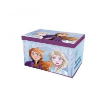 Coffre à jouets en tissu Pliable La Reine des Neiges 2 Disney en solde