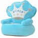 Hommoo Chaise en peluche pour enfants Prince Bleu HDV31828 en solde