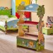 Bibliothèque enfant Sunny Safari en bois pour rangement de livres jouets W-8268A en solde