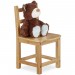 Chaise enfant bambou RUSTICO nature chaise sans accoudoir chambre d'enfants en bois pour filles et garçons HxlxP: 50 x 28,5 x 28 cm, nature ventes - 0
