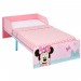 Lit enfant motif Disney Minnie coloris rose - Dim : L 143 x l 77 x H 43 cm -PEGANE- ventes