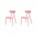 Lot de 2 Chaise Enfant Design Chaise pour Enfants Siège Garçons et Filles Confortable Rose KMB15-Px2 SoBuy® ventes - 0