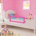 Hommoo Barrière de lit pour enfants 102 x 42 cm Rose HDV00025 en solde - 0