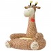 Topdeal VDTD31831_FR Chaise en peluche pour enfants Girafe Marron ventes