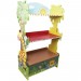 Bibliothèque enfant Sunny Safari en bois pour rangement de livres jouets W-8268A en solde - 1
