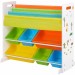 Meuble de rangement pour jouets étagère chambre d'enfant livres multicolore - Multicolore ventes