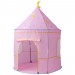 Tente pour enfant en forme de château Tente de jeu pour enfants Tente enfant de maison Princess rose en solde - 0