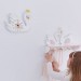 Fantasy Fields enfant Swan Lake horloge pendule bois décor fille bébé TD-12805A ventes - 4