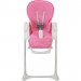 Chaise Haute pour Bébé, Chaise Pliante pour Bébé, Rose, Taille déployée: 105 x 89 x 56 cm en solde - 2