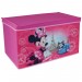 Coffre à jouets en tissu Pliable Minnie Disney en solde - 0