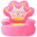 Chaise en peluche pour enfants Princesse Rose ventes - 2