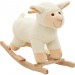Mouton à bascule Peluche 78 x 34 x 58 cm Blanc ventes