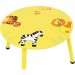 Kids - Lot table et 2 chaises en bois - motif jungle - enfant en solde - 2