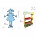Bibliothèque enfant Sunny Safari en bois pour rangement de livres jouets W-8268A en solde - 2