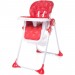 Chaise haute HECCO | max 15 kg | rouge - rouge en solde