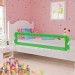 Hommoo Barrière de sécurité de lit enfant Vert 180 x 42 cm Polyester HDV00084 en solde