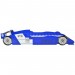Hommoo Lit voiture de course pour enfants 90 x 200 cm Bleu HDV10568 ventes - 2