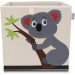 LITZEE Boîte de rangement pour enfants I Boîte de rangement pratique pour chaque chambre d'enfants I Boîte de jeu pour enfants I Jolie boîte à jouets I Panier pour ranger les jouets des enfants (koala light) en solde - 0