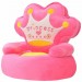 Chaise en peluche pour enfants Princesse Rose ventes