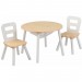 KidKraft Ensemble de table de rangement et chaises pour enfants 27027 en solde