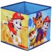 Lot de 4 cubes de rangement pour jouets enfants motif La Pat Patrouille -PEGANE- ventes - 1