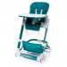 chaise haute très tendance HICON cuir écologique | max 15 kg | turquoise foncé - turquoise foncé en solde