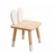 SKLUM Chaise en bois pour enfants Buny Blanc - Bois Naturel Bois - Blanc - Bois Naturel ventes - 0