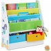 Etagère enfants, motif mer, 2 boîtes, 2 compartiments, rangement jouets, bibliothèque 74x71x23 , coloré ventes